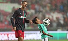 Сын Роналду забил четыре мяча в дебютном матче за детскую команду «Ювентуса»