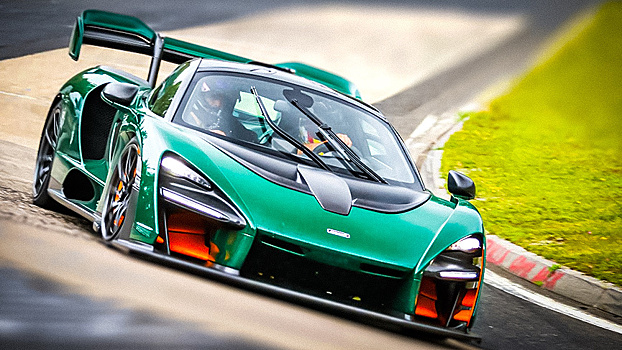 Вот это скорость: McLaren Senna показал себя на Нюрбургринге