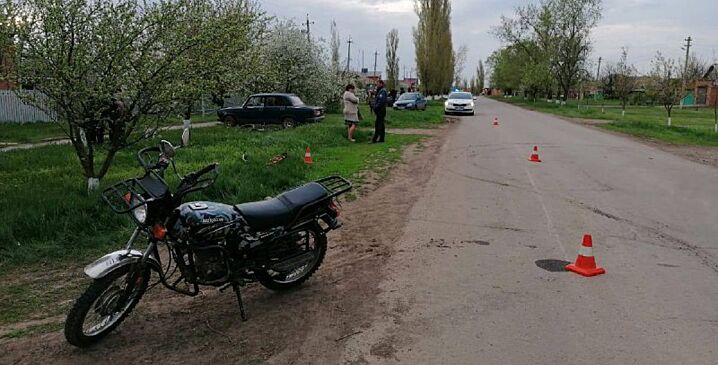 На Дону столкнулись два несовершеннолетних водителя