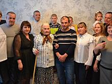 Жительница Курской области Мария Рожкова отпраздновала свое 100-летие