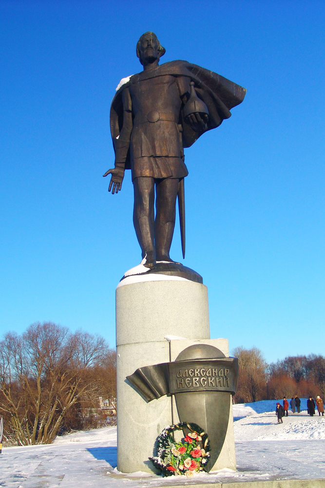 Памятник Александру Невскому, Великий Новгород, Россия, Европа