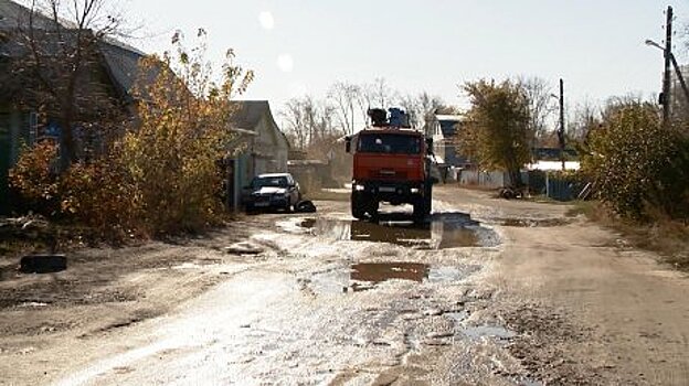 Дорога на Индустриальной десятки лет не знает ремонта