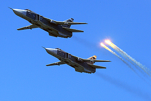 В небе над Сирией заметили бомбардировщики РФ