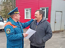 Курские спасатели встретились с ветеранами пожарной службы