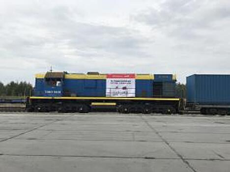 Первый тестовый груз из Японии в Россию через Транссиб прибыл на терминал в Ворсино
