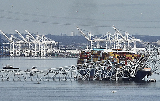 В Минэнерго США считают, что обрушение моста в Балтиморе может повлиять на экспорт угля