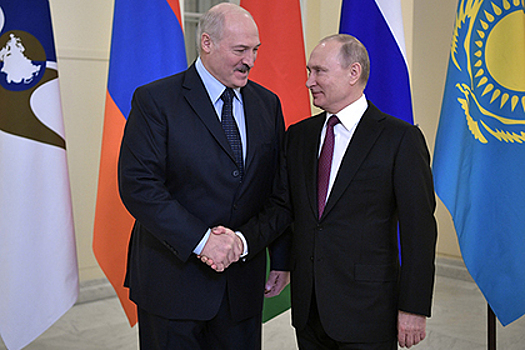 Путин и Лукашенко поспорили о ценах на газ