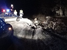 В тройном ДТП под Южноуральском погиб мужчина