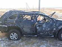 В Самарской области мужчина на Mitsubishi вылетел в кювет и погиб