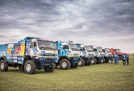 «КАМАЗ-мастер» выставит семь грузовиков на ралли «Шелковый путь-2021»