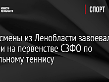 Спортсмены из Ленобласти завоевали медали на первенстве СЗФО по настольному теннису