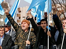 В Анкаре состоялся митинг против присоединения Крыма к России