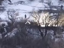 УкроСМИ опубликовали кадры «захвата позиций ВСУ под Золотым» Армией ЛНР (ВИДЕО)
