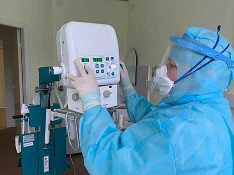 Рентгенологи больницы № 40 Екатеринбурга получили супер-рентгенаппараты для работы с COVID-пациентами