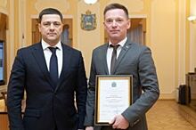 Михаил Ведерников поблагодарил Дмитрия Барабанова за поддержку спорта