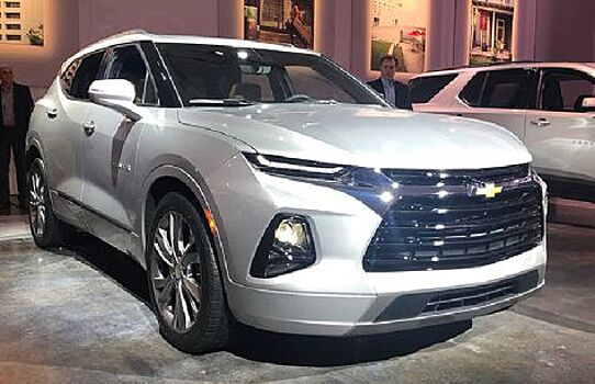 Chevrolet показала первые изображения нового Blazer