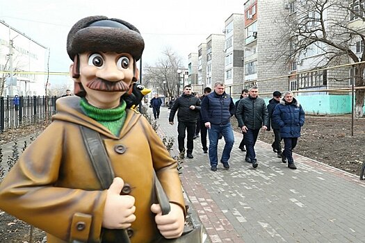 В городе Нариманов под Астраханью строят новые соцобъекты по нацпроекту