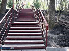 Стало известно, какой будет лестница с Тропы здоровья на улицу Пацаева