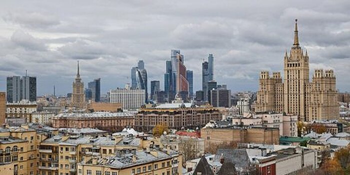 В "Москва-Сити" достроили первый небоскреа Neva Towers