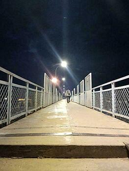 Железнодорожники оборудовали освещение на пешеходных переходах в Кировской области