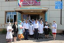 Руководство Сулейман-Стальского района поддержало акцию «Спасибо врачам»