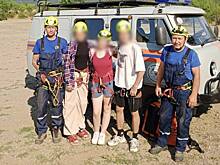 Семью россиян девять часов спасали на горе в Крыму