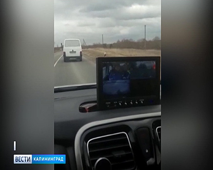 В Гвардейском районе инспекторы ГИБДД остановили водителя с признаками опьянения