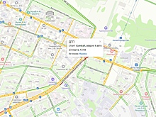 Четыре автомобиля столкнулись около площади Сенной