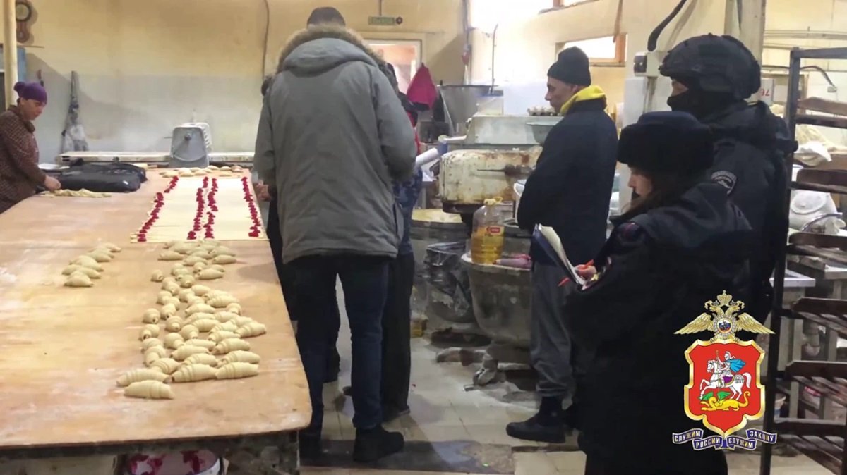Более 23 нелегальных мигрантов пекли хлеб в подмосковной Балашихе