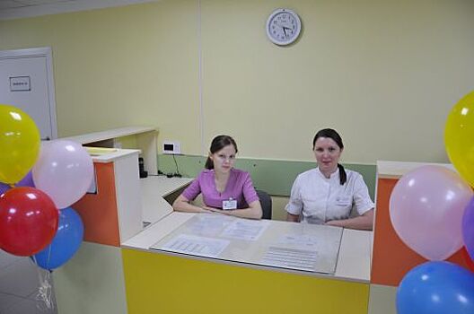В областной детской клинической больнице после ремонта открылись приемное и педиатрическое отделения