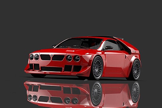 Grassi 044S: среднемоторный спорткар по мотивам раллийной легенды Lancia Delta S4