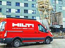 100 новых Volkswagen Transporter будут переоборудованы для демонстрации строительного инструмента Hilti