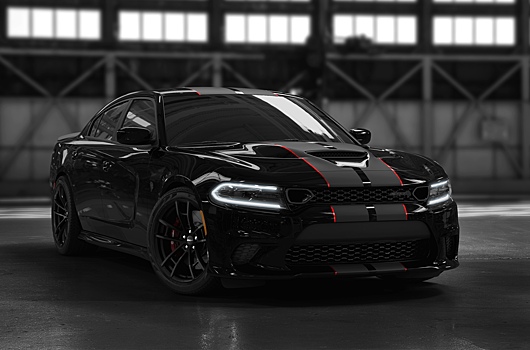 Dodge выпустил «мрачную» версию 717-сильного седана Charger SRT Hellcat