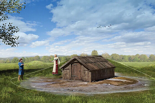 Ученые нашли в Норвегии необычные погребальные дома викингов