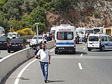 В Турции перевернулся автобус с детьми из Грузии