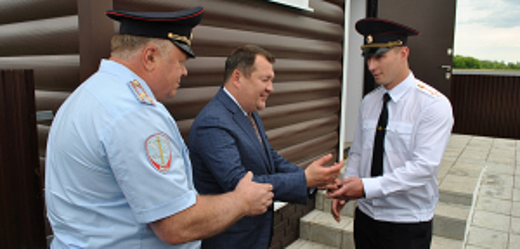 В Тамбовской области дан старт пилотному проекту по строительству служебного жилья для участковых инспекторов полиции