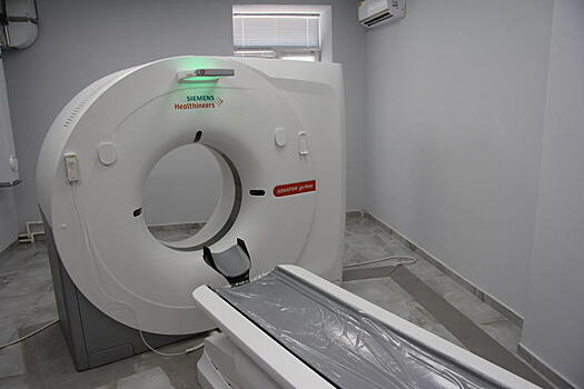 Новый компьютерный томограф установили в ЦГБ Избербаша