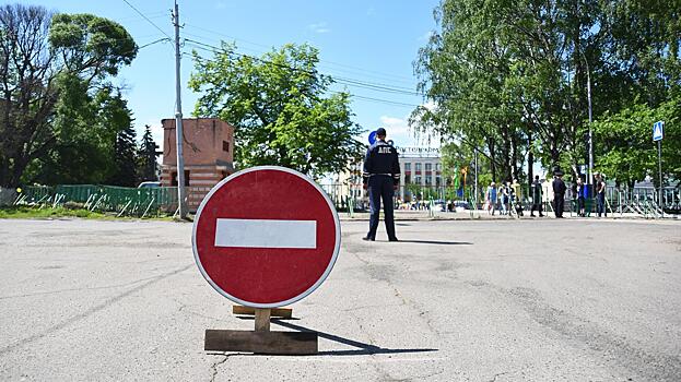 С 7 утра в центре Вологды действует ограничение движения транспорта