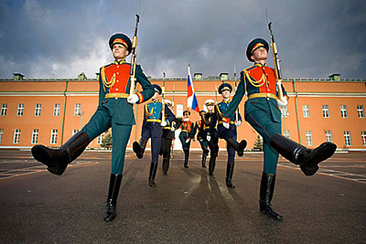 Новобранцы Преображенского полка из Подмосковья приняли присягу в Музее Победы