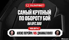 Бой между Алексом Перейрой и Джамалом Хиллом стал самым крупным по обороту ставок на UFC 300