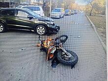 Подростка отвезли в больницу после ДТП — он управлял мотоциклом