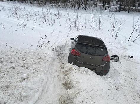 В Слободском районе «Приора» столкнулась с Kia: один человек травмирован