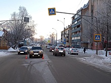 Подростка сбила иномарка в центре Вологды