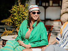 Полина Диброва впервые подоила индийскую корову в шоу