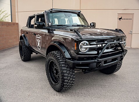 Персонализированный Ford Bronco Raiders Edition продадут на благотворительном аукционе