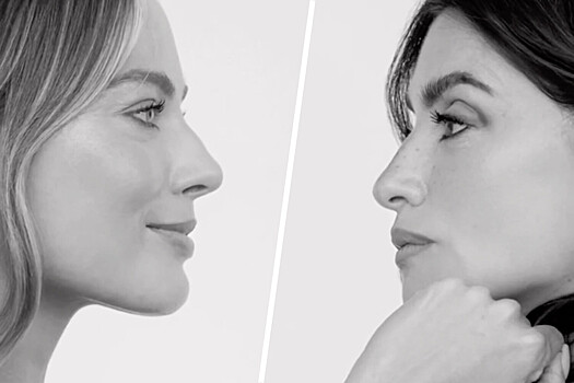 Марго Робби и Пенелопа Круз играют в "гляделки" в новой рекламе Chanel