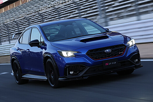 Седан Subaru WRX обзавёлся особенной версией STI S210 с форсированным мотором