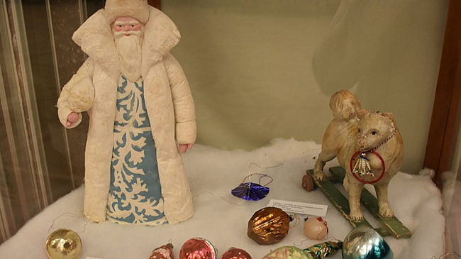 Уникальные коллекции елочных украшений представлены в Черноземье