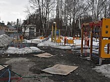 В Пензе состояние двора у домов для переселенцев подвергли критике