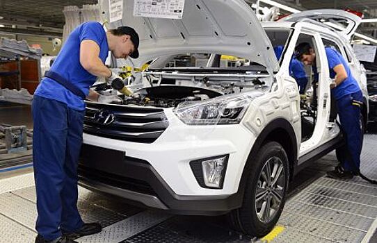 Завод Hyundai в России в 2019 году увеличил экспорт автомобилей на 44%